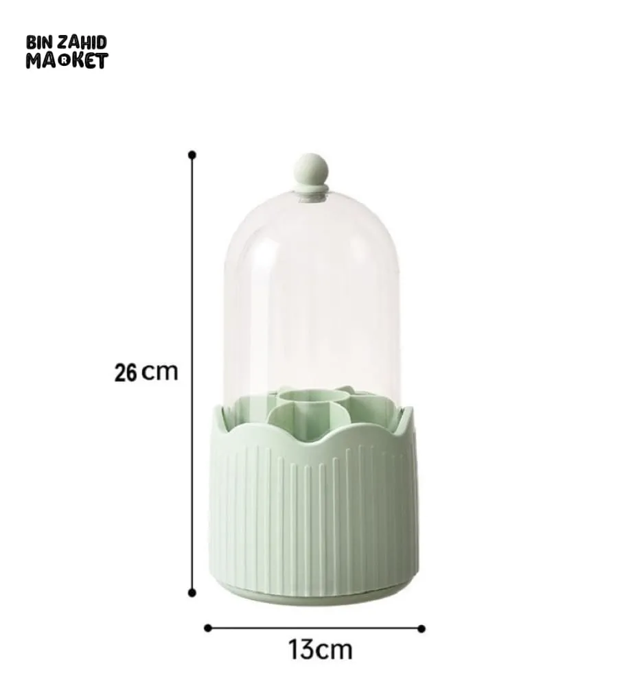 ROTATING MAKEUP BRUSH HOLDER