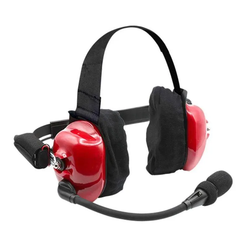 Rugged Radios H80 Track Talk Linkable Headset With Nitro Bee UHF Race Receiver