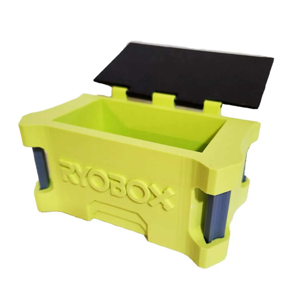 RYOBI LINK-Inspired Business Card Holder/Stash Box for Home or Office