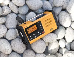 Sangean-FM / AM / Weather / Handcrank / Solar / Emergency Alert Radio