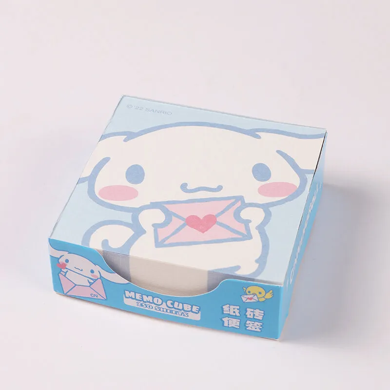 Sanrio Memo Pad Cube 250 Sheets