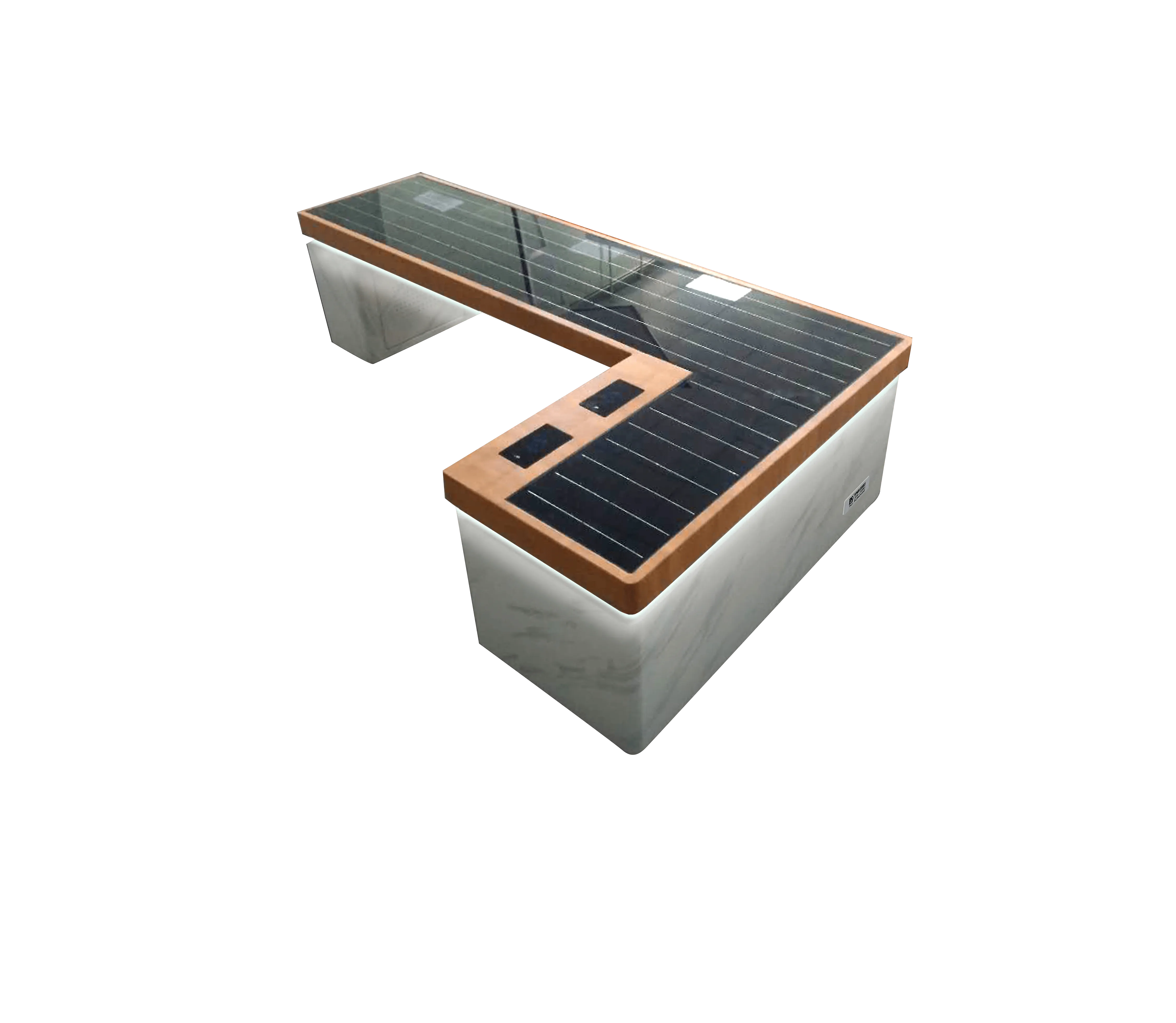 SB1040 SOLAR CHARGING AND CONNECTIVITY STATION BENCH
