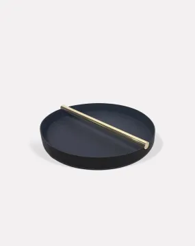 Set of 3 Julie Large Leather Centrepiece Trays