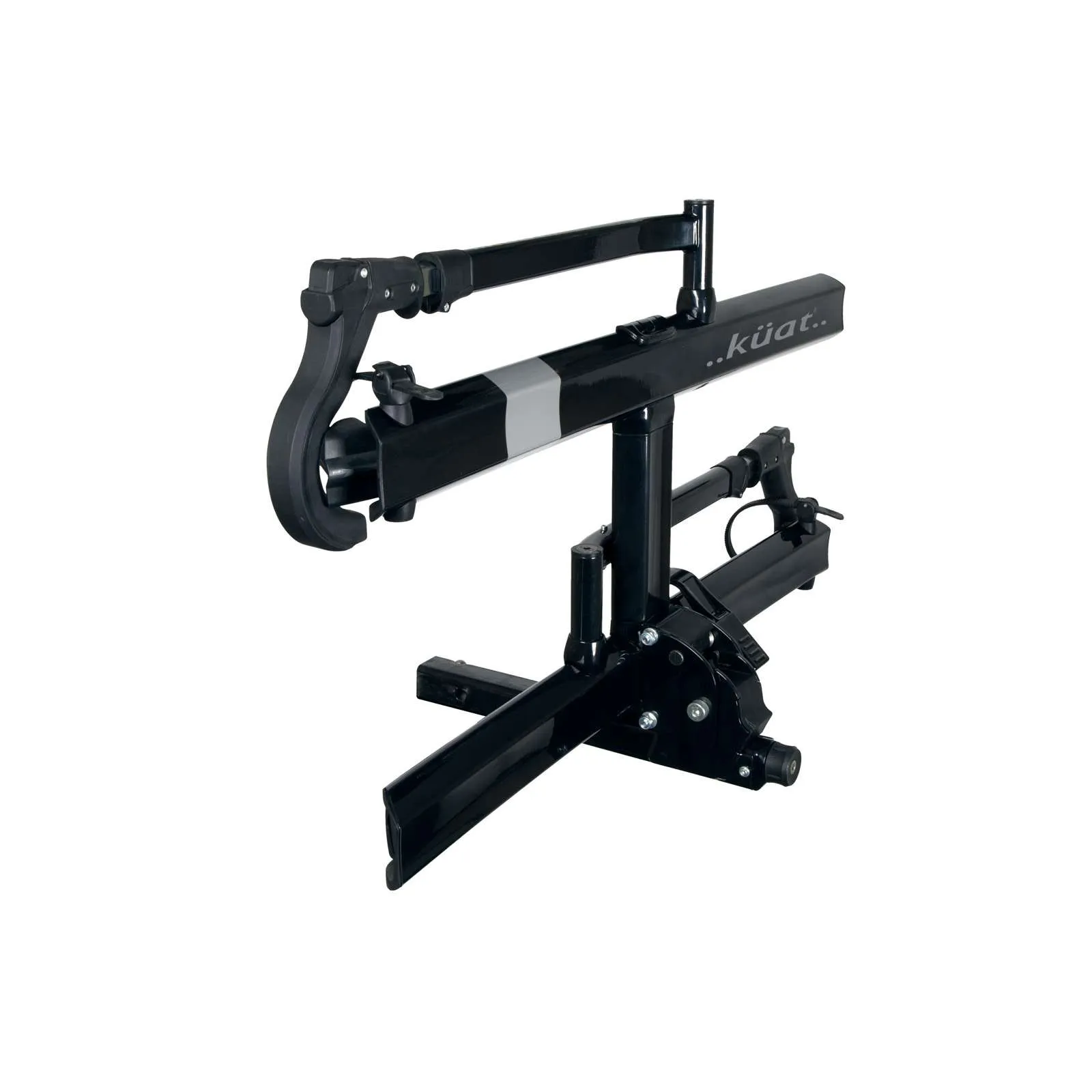 Sherpa 2.0 - 2" - 2 Bike Rack - Black Metallic and Gray Anodize