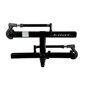 Sherpa 2.0 - 2" - 2 Bike Rack - Black Metallic and Gray Anodize