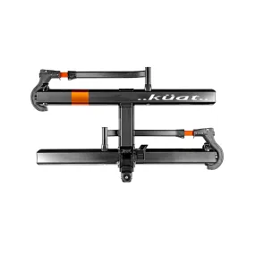 Sherpa 2.0 - 2" - 2 Bike Rack - Grey Metallic and Orange Anodize