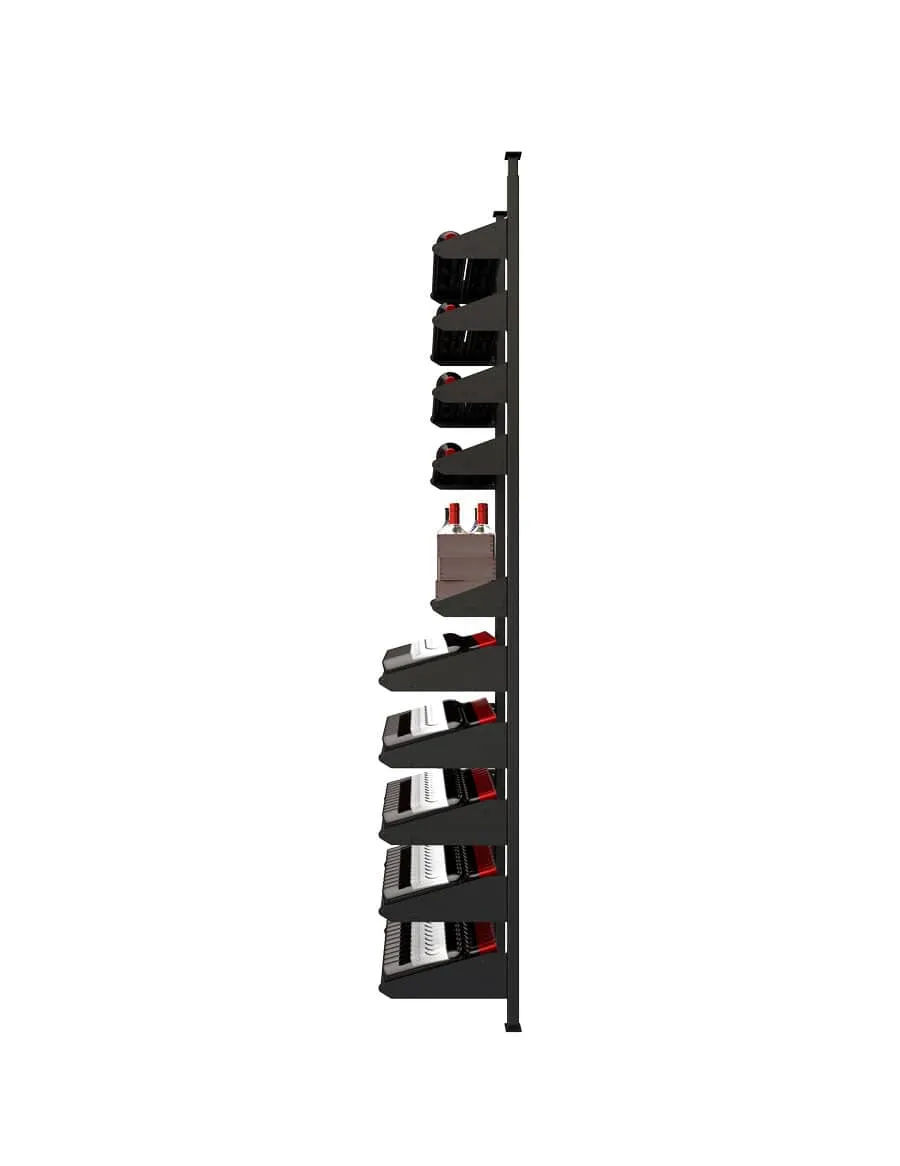 Showcase Series Centerpiece Kit Wine Rack, Wine Display Racks, Wine Cork Out and Bottle Shelf (90-100 Bottle)