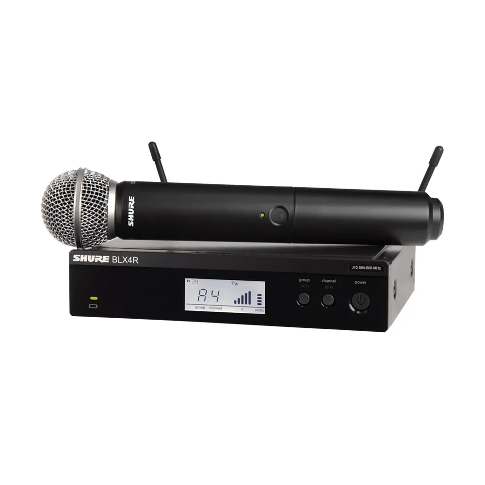 Shure BLX24R / PG58 Handheld Wireless System K14 (Rack)