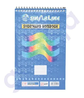 SINAR SHORT HAND BOOK -  5"8" SP03055