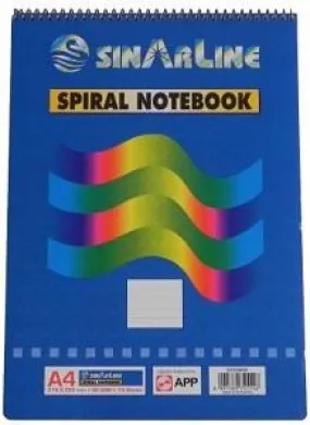 Sinarline A4 Writing Pad 80 Sheets