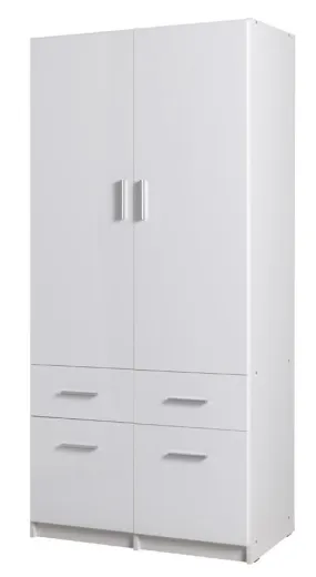 Snow 03 Hinged Wardrobe 92cm