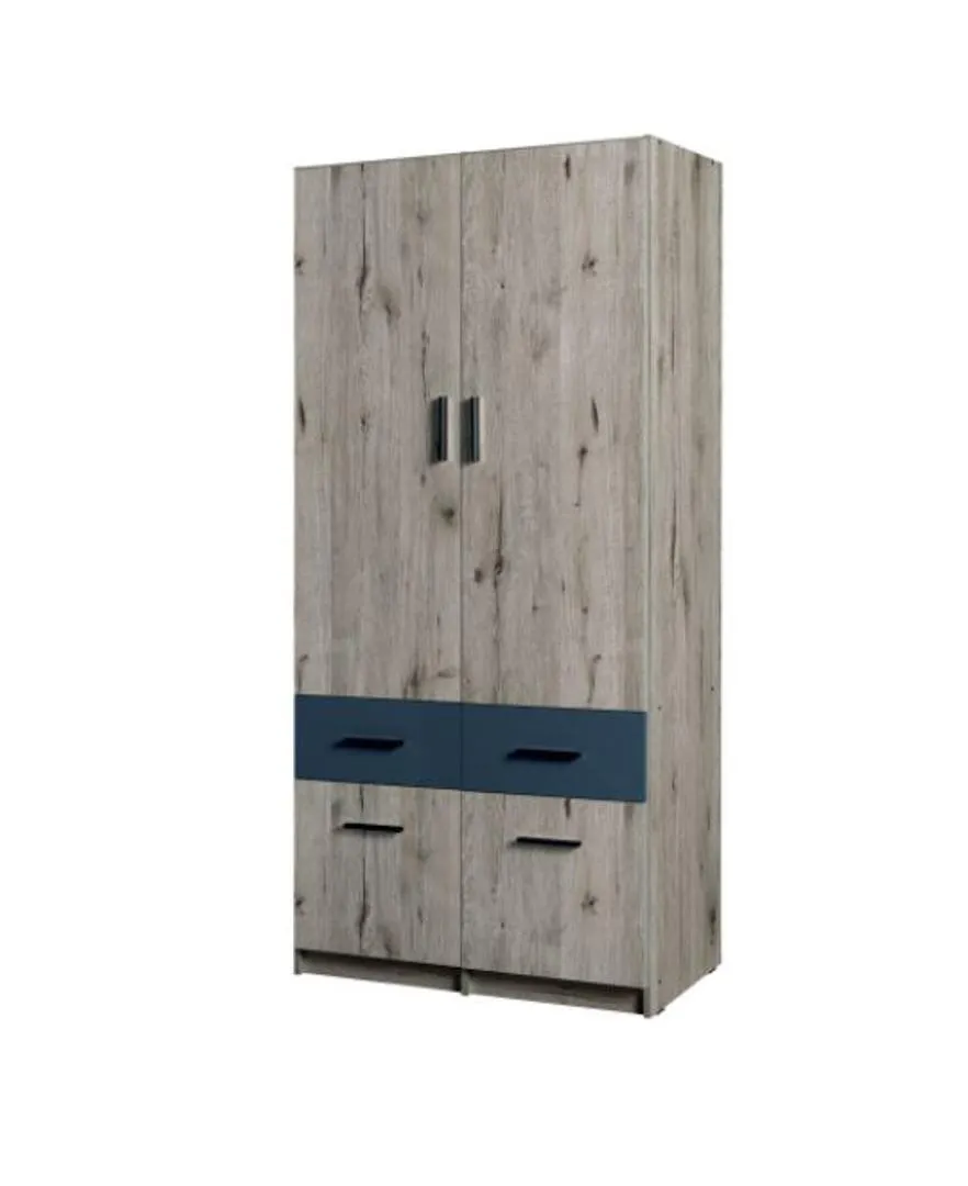 Snow 03 Hinged Wardrobe 92cm