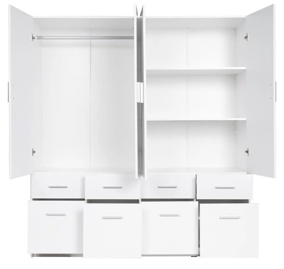 Snow 05 Hinged Wardrobe 181cm