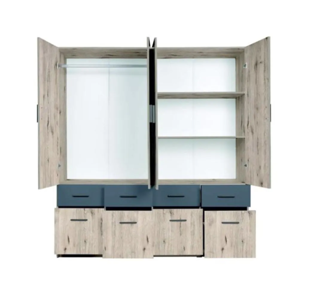 Snow 05 Hinged Wardrobe 181cm