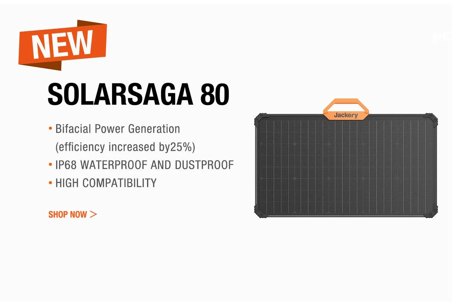 SolarSaga 80W Solar Panel