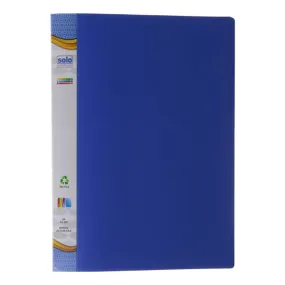Solo Spring Action File Blue A4 SG 501