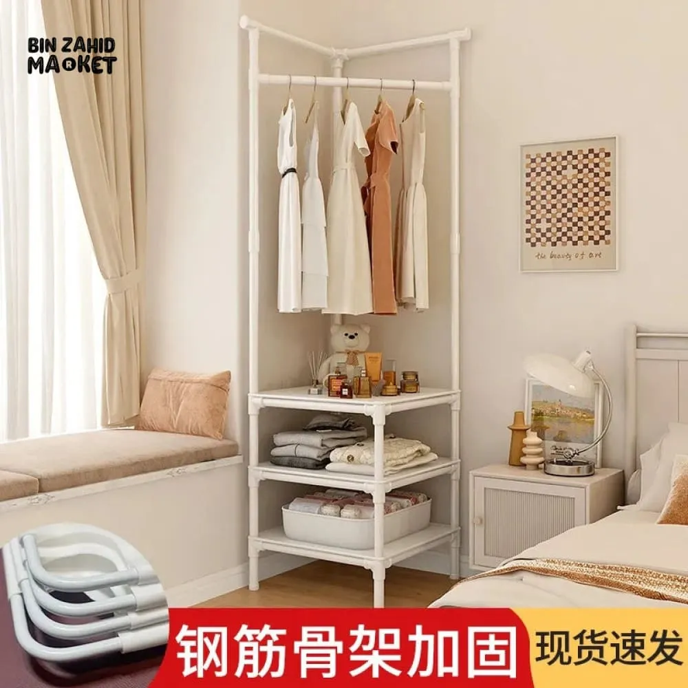 SPACE SAVING CORNER SHELF