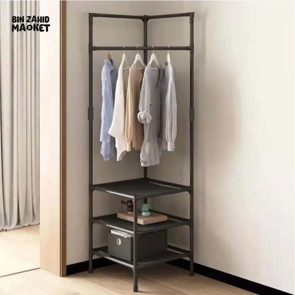 SPACE SAVING CORNER SHELF