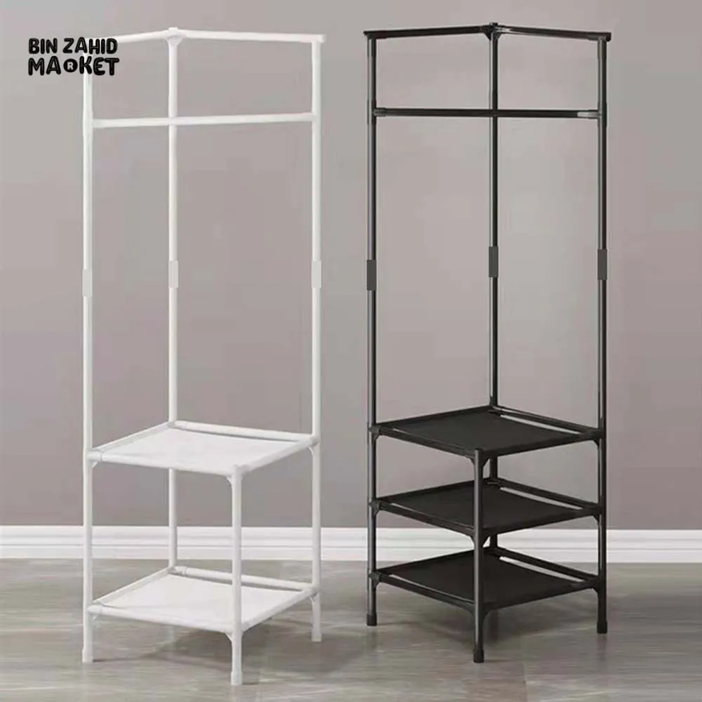 SPACE SAVING CORNER SHELF