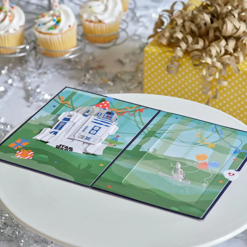 Star Wars™ R2-D2™ Birthday Card with Pop-Up Gift