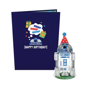 Star Wars™ R2-D2™ Birthday Card with Pop-Up Gift