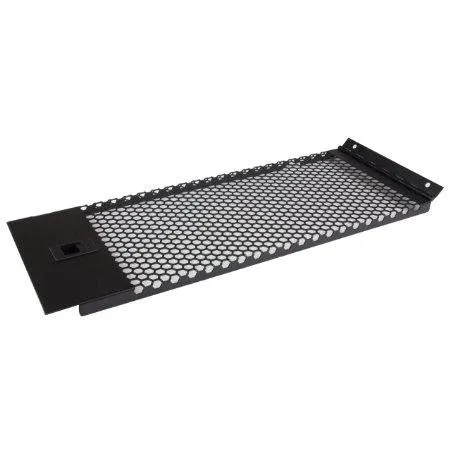 Startech Vented Blank Panel With Hinge For Server Racks - 4u