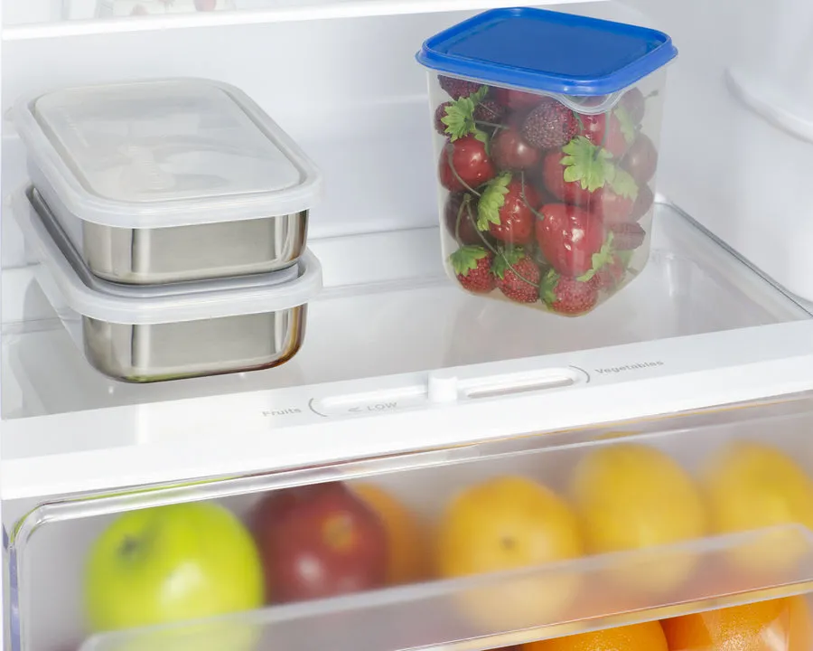 Summit 22" Wide Frost-Free 7 Cu.Ft. Refrigerator-Freezer in White - FF82W