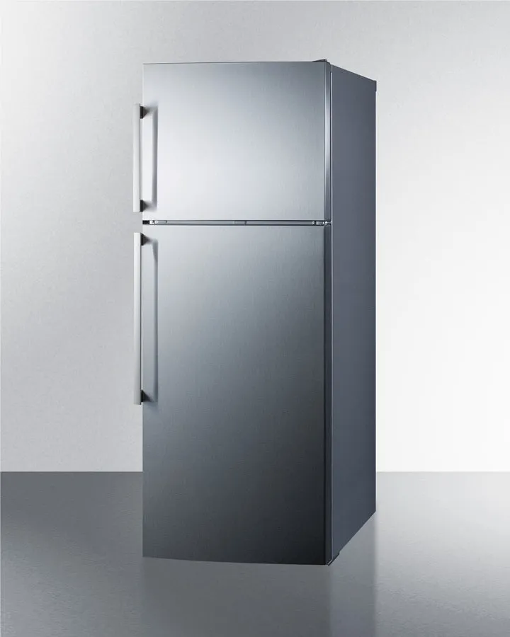 Summit 28" Wide Top Mount Refrigerator-Freezer With Icemaker - FF1512SSIM