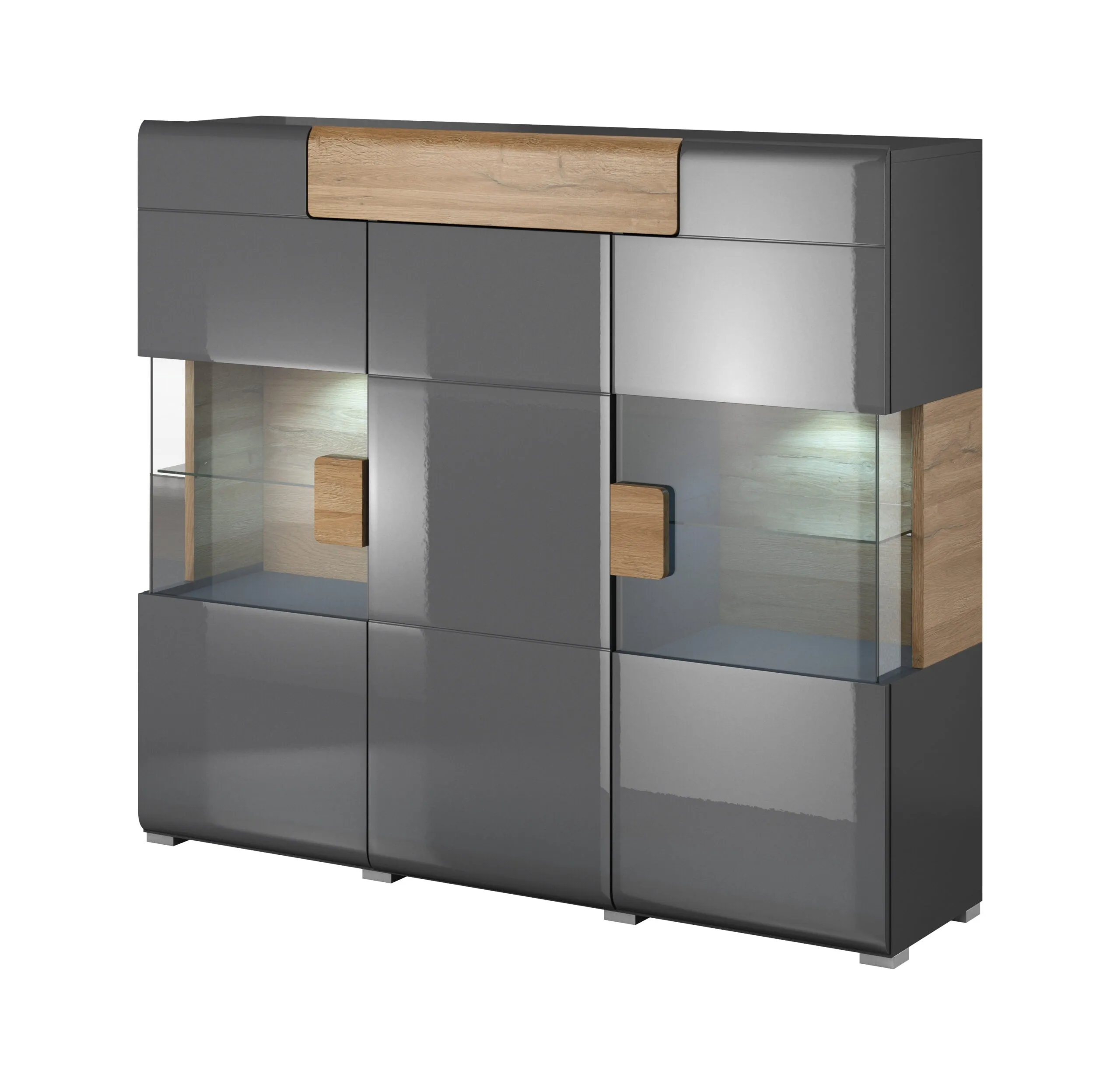 Toledo 46 Display Cabinet 147cm