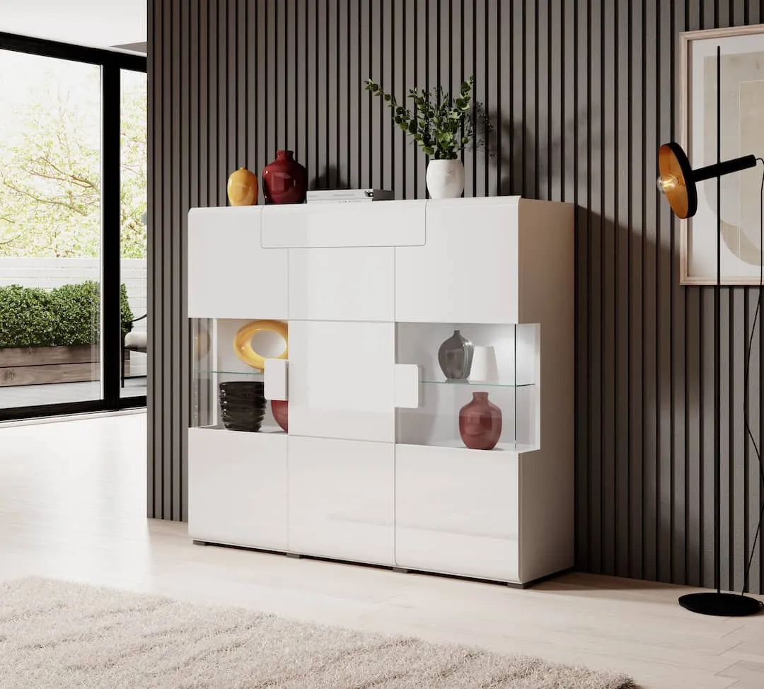 Toledo 46 Display Cabinet 147cm