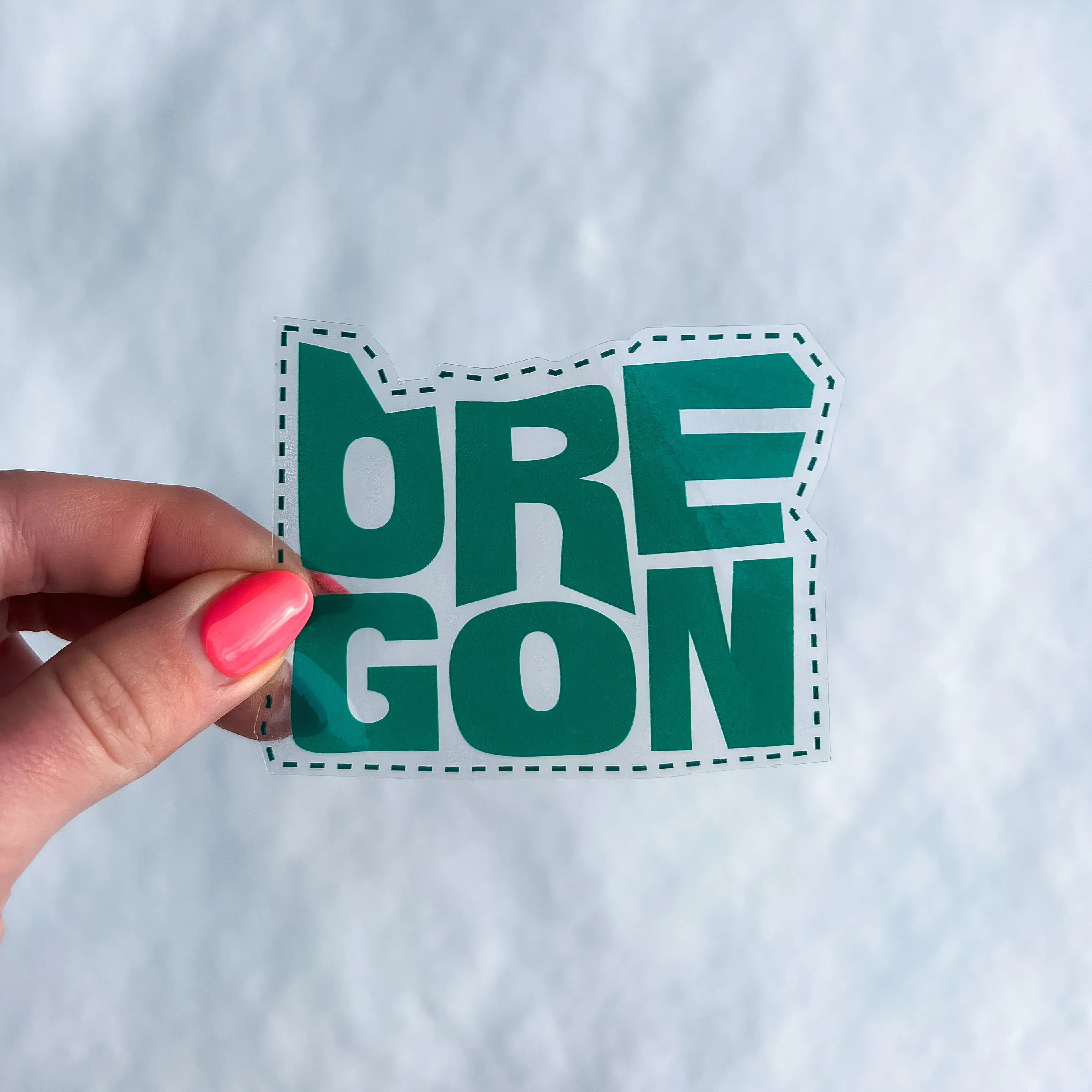 Transparent Stickers | Quick Peel Tab
