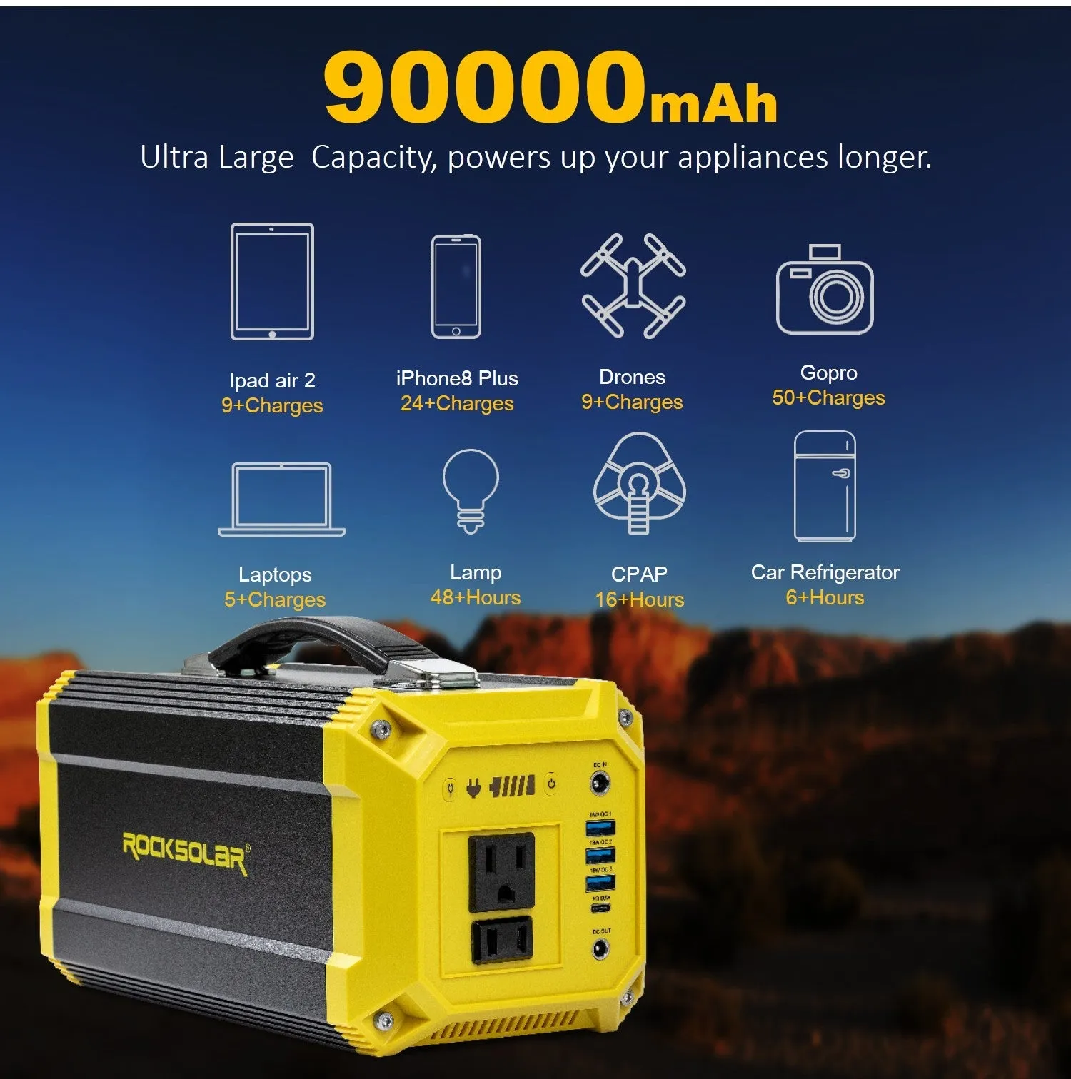 Utility 300W 333Wh Portable Power Station