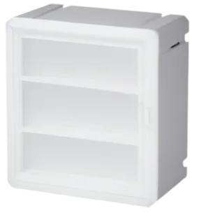 Versa Cube Storage Box Gray/White