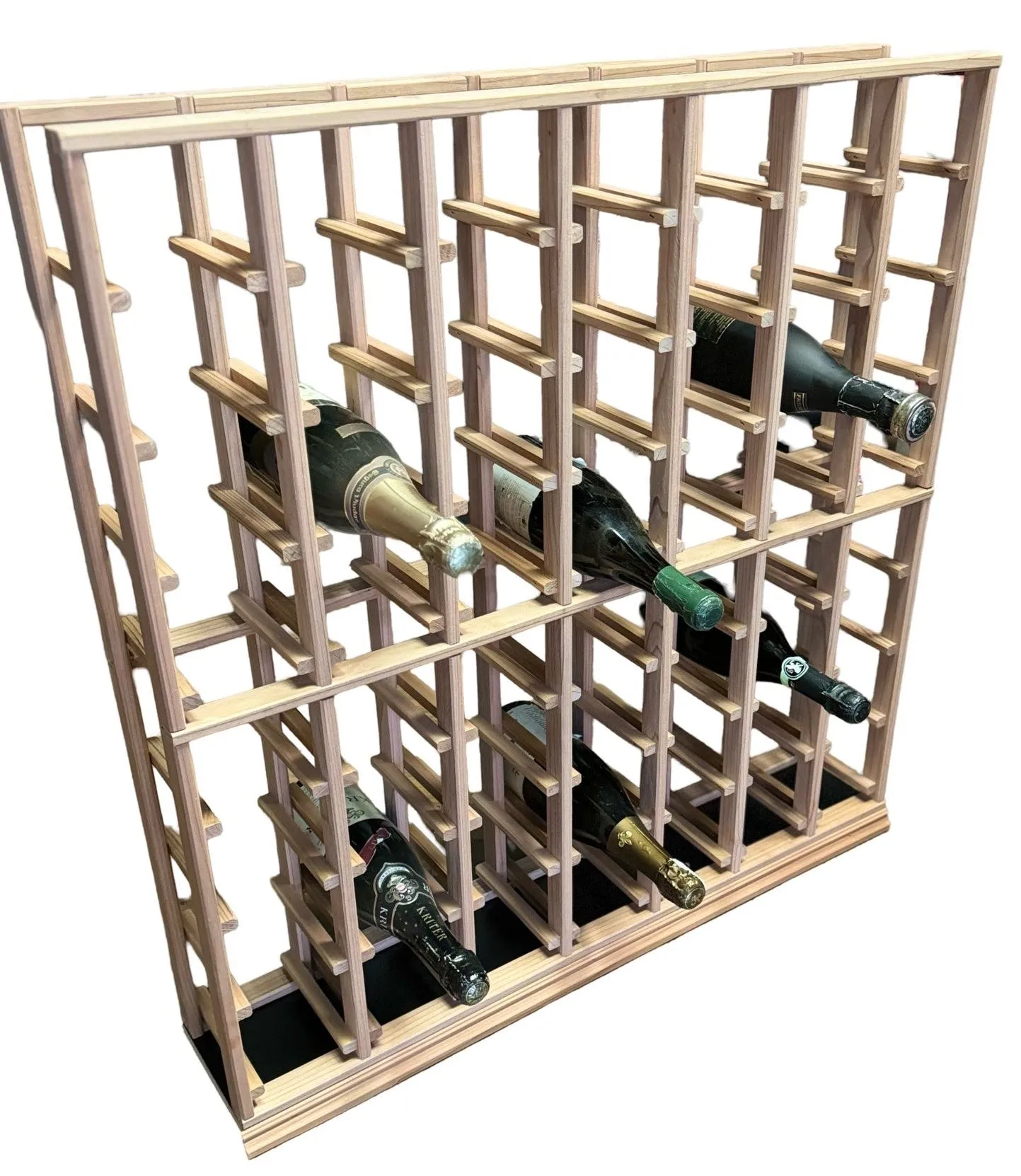 Vintage Keeper 7 Column Magnum Redwood Wine Rack