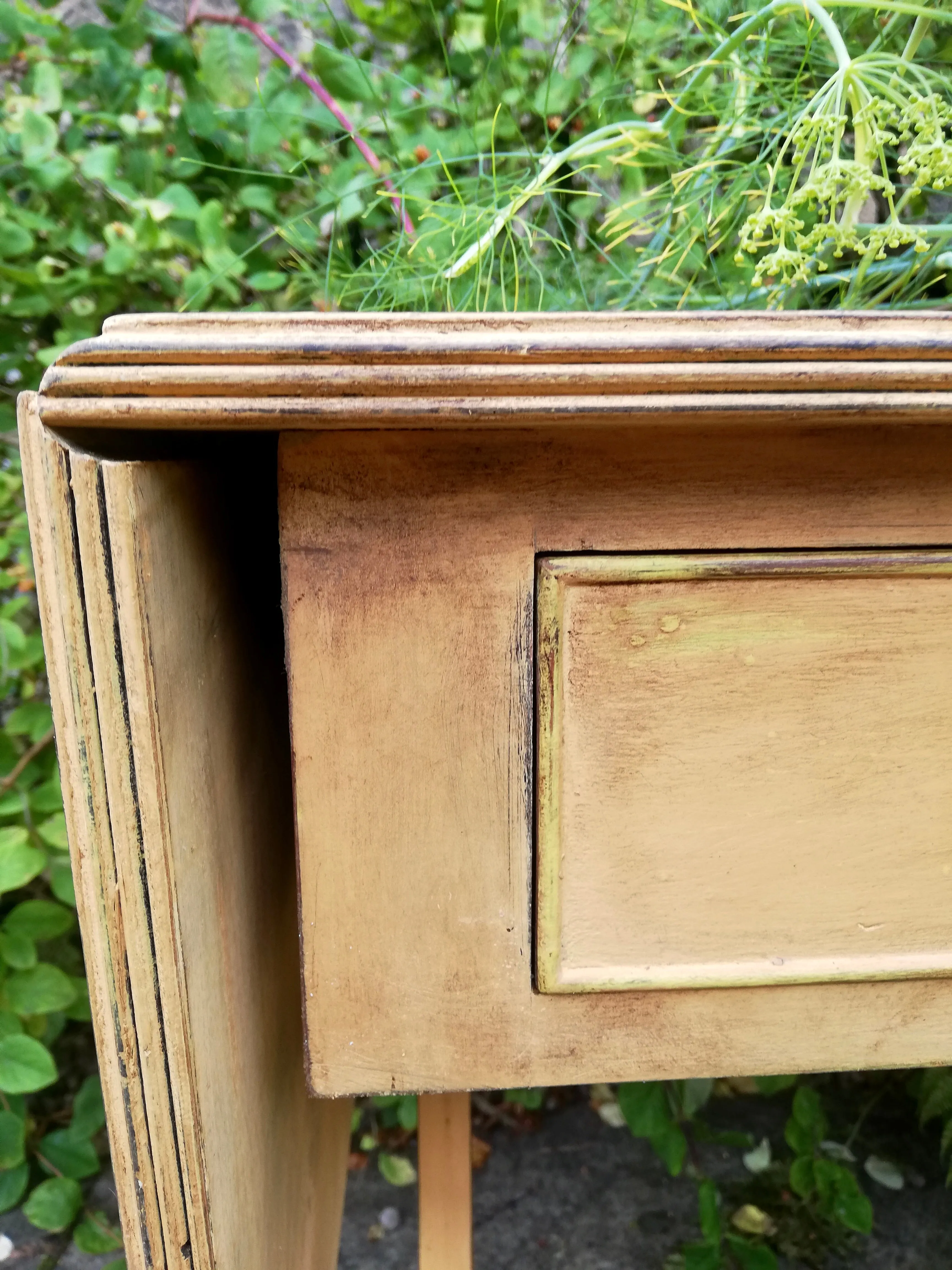 Vintage painted Writing Desk
