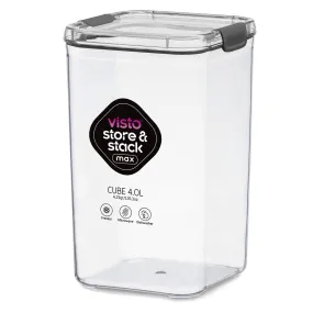 Visto Max 4.0L Food Storage Container Charcoal