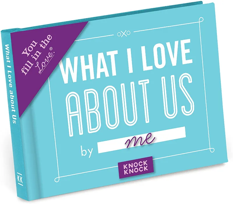 What I Love About ... Fill-In-The-Blank Gift Journal, 4.5 X 3.25-Inches