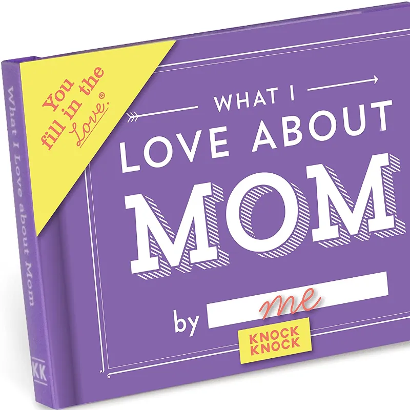 What I Love About ... Fill-In-The-Blank Gift Journal, 4.5 X 3.25-Inches