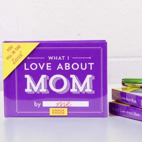 What I Love About ... Fill-In-The-Blank Gift Journal, 4.5 X 3.25-Inches