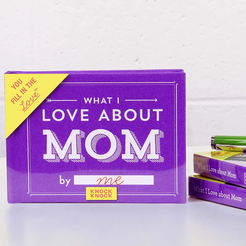 What I Love About ... Fill-In-The-Blank Gift Journal, 4.5 X 3.25-Inches
