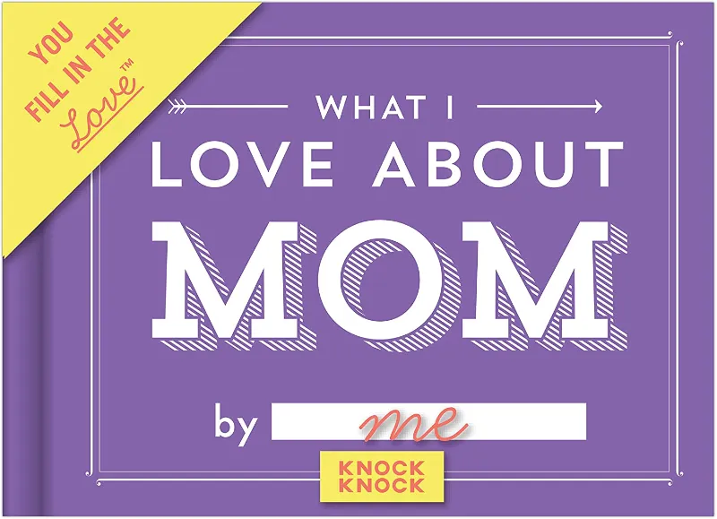What I Love About ... Fill-In-The-Blank Gift Journal, 4.5 X 3.25-Inches