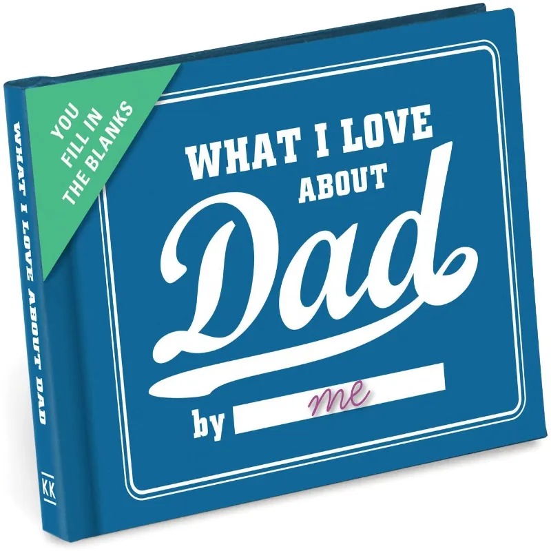 What I Love About ... Fill-In-The-Blank Gift Journal, 4.5 X 3.25-Inches