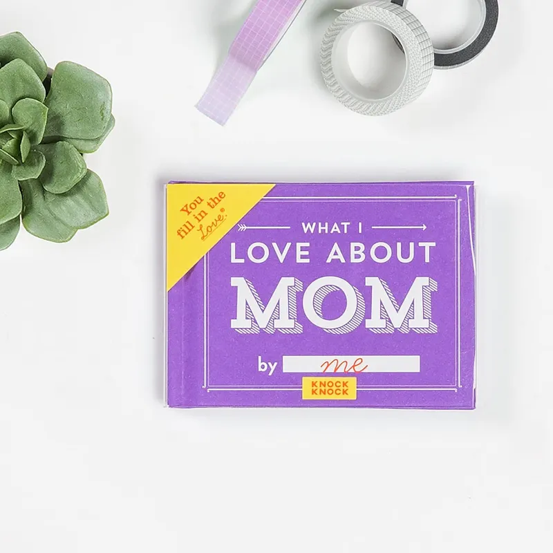 What I Love About ... Fill-In-The-Blank Gift Journal, 4.5 X 3.25-Inches