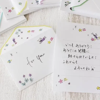 Wish Granting Good Luck Charm Letter Writing Set