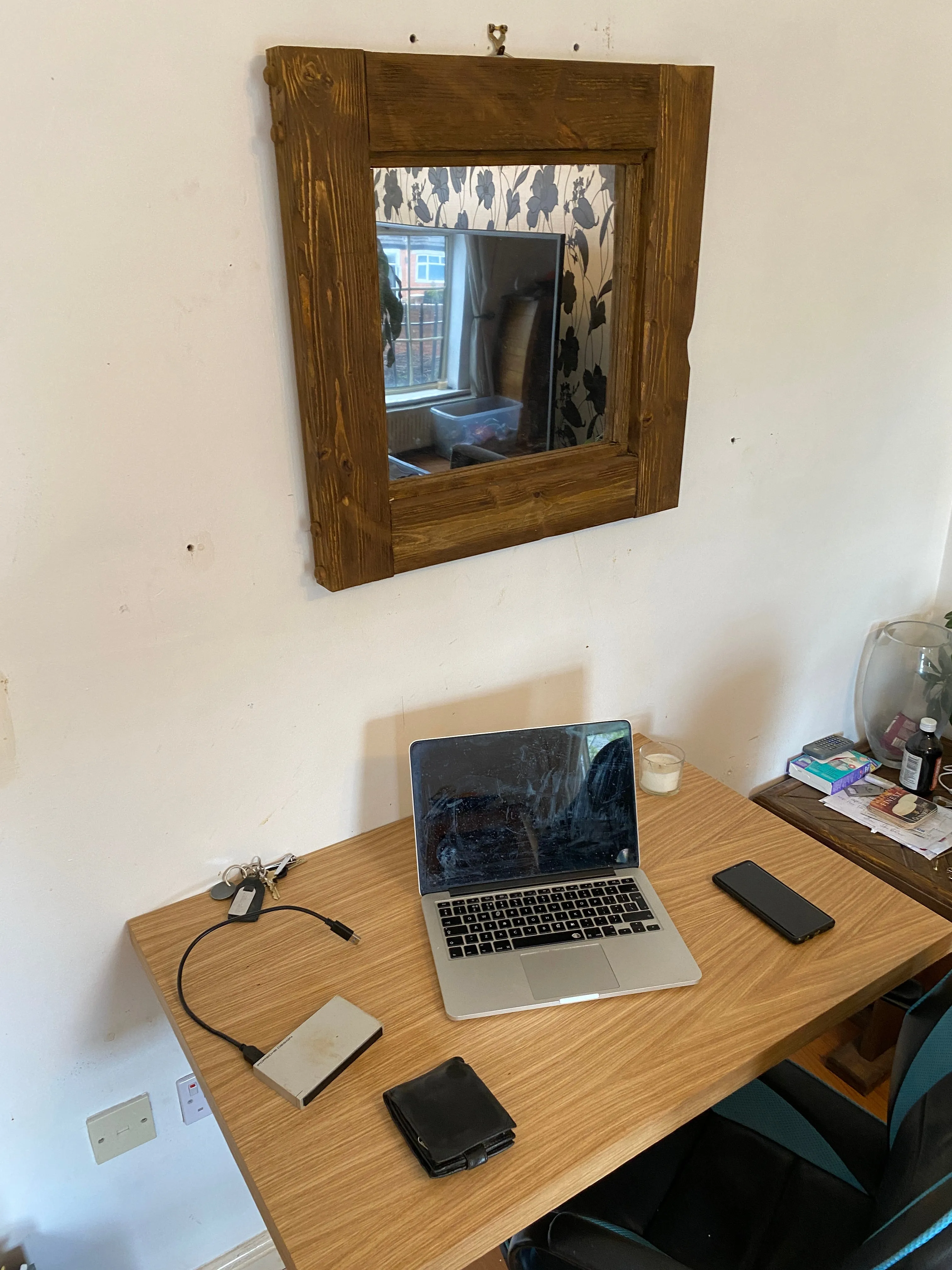 Work from home desk the ultimate space saver